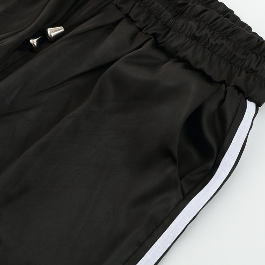 Fashion For Trousers Striped Sports Casual Cargo Pants Women Pantalon Femme C19041102
