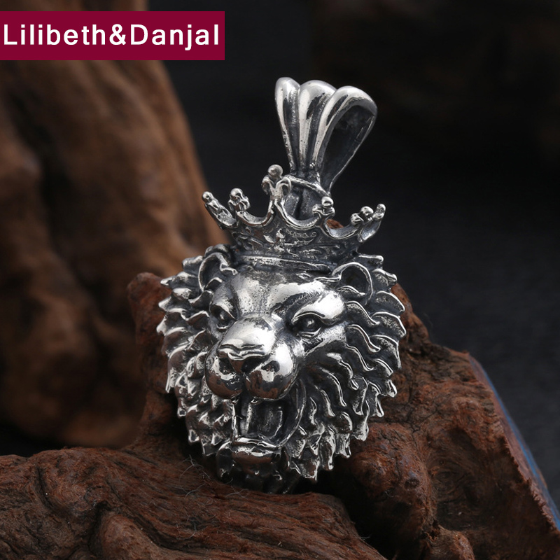 Lockets 2021 Fashion Vintage Pendant 100% 925 Sterling Silver Jewelry Men Women Punk Creative Lion King Necklace Making P126 
Lockets 2021 Fashion Vintage Pendant 100% 925 Sterling Silver Jewelry Men Women Punk Creative Lion King Necklace Making P126