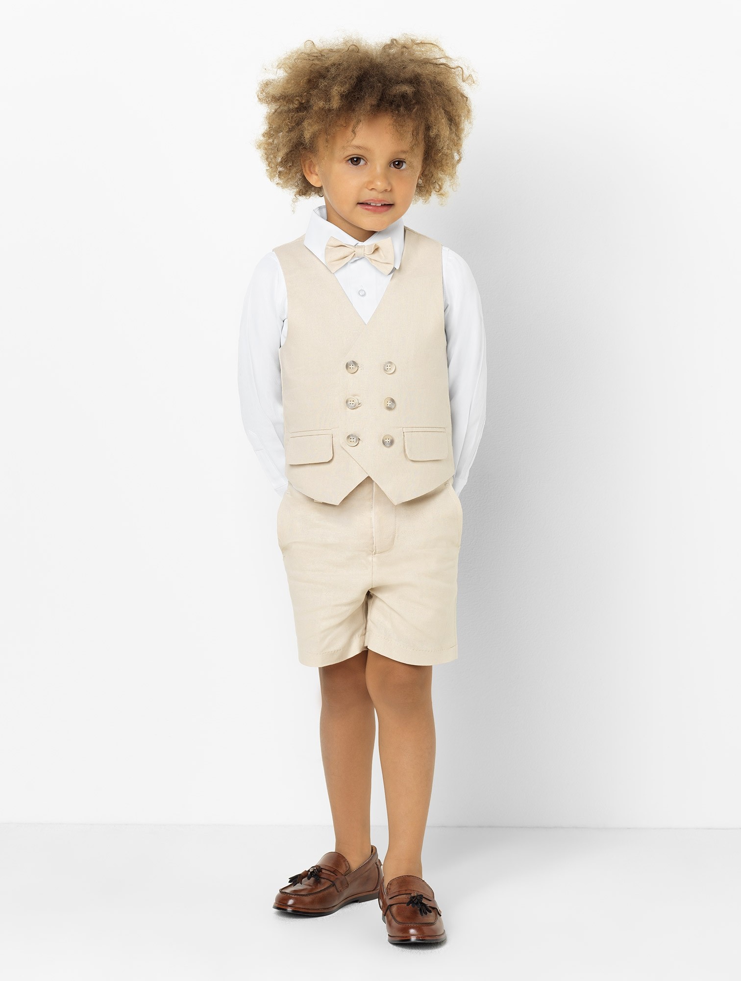 Spring Kids Wedding Tuxedos Handsome 2 Pieces Summer Handsome Boy's Pants Suits Flower Boys Formal Wear(Jacket+Pants)