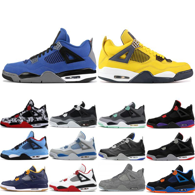 

Best quality 4 4s men basketball shoes Flight Nostalgia Lightning Eminem Encore Sport trainer IV Designer Sneakers US 7-13