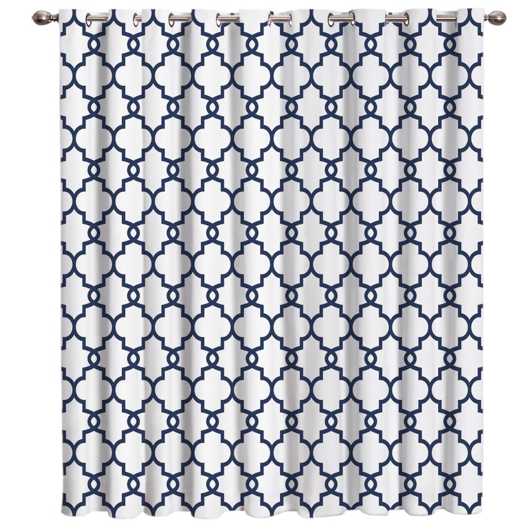 Moroccan White And Blue Pattern Room Curtains Large Window Curtain Rod Living Room Curtains Blackout Kitchen Bedroom Drapes, As pic
Moroccan White And Blue Pattern Room Curtains Large Window Curtain Rod Living Room Curtains Blackout Kitchen Bedroom Drapes, As pic