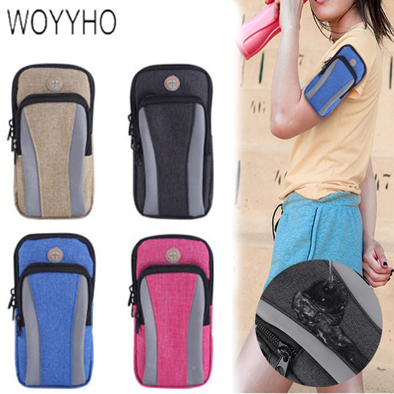 WOYYHO Waterproof Sports Running Bags, 6 Inch Mobile Phone Arm Wrist Package,Women Men Headset Hole Gym Cycling Fitness Bag, Rose
WOYYHO Waterproof Sports Running Bags, 6 Inch Mobile Phone Arm Wrist Package,Women Men Headset Hole Gym Cycling Fitness Bag, Rose