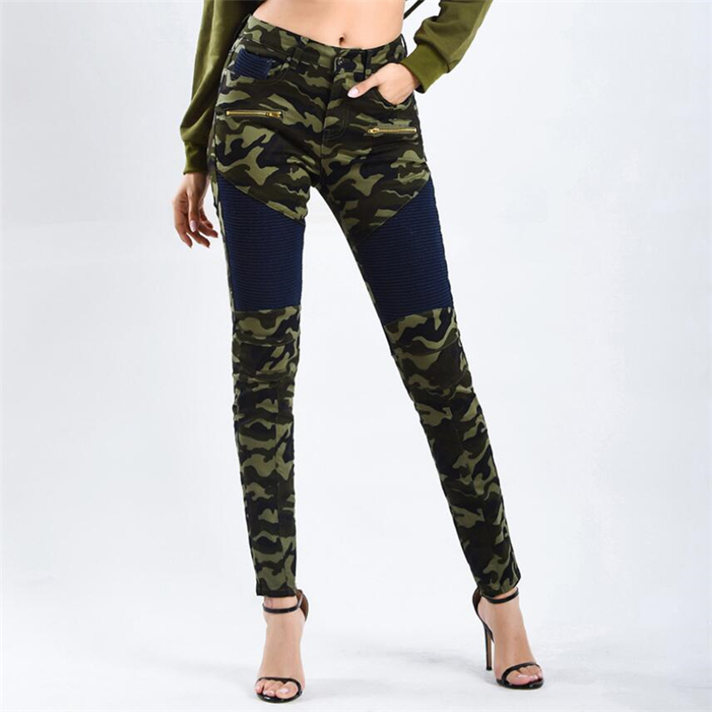 Women' Stretch Slim Camo Print Trousers Womens Jeans Zip pocket Casual Denim style Pants Stitching denim Trousers, Army green
Women' Stretch Slim Camo Print Trousers Womens Jeans Zip pocket Casual Denim style Pants Stitching denim Trousers, Army green