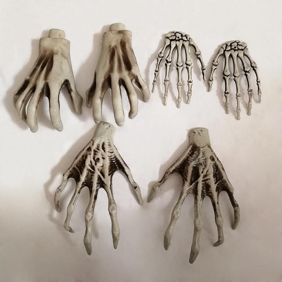 Halloween Skeleton Hands Witch Hands for Decrating Plastic Bar Haunted House Decoration Halloween Horror Props Decoration 2pcs/lot RRA1637
Halloween Skeleton Hands Witch Hands for Decrating Plastic Bar Haunted House Decoration Halloween Horror Props Decoration 2pcs/lot RRA1637