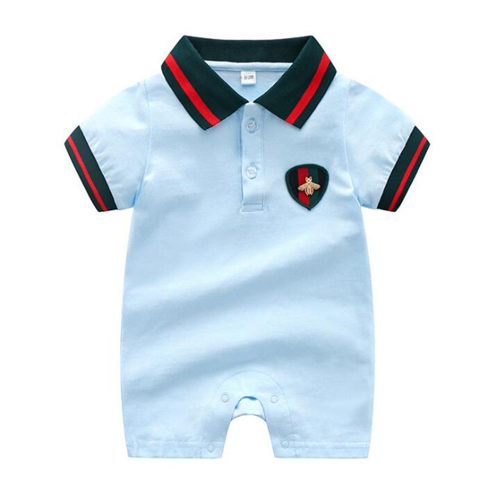 Newborn Baby Rompers Summer New Style Short Sleeve Turn-down High Quality Cotton Kids Boys Girls Clothing Baby Jumpsuits, White
Newborn Baby Rompers Summer New Style Short Sleeve Turn-down High Quality Cotton Kids Boys Girls Clothing Baby Jumpsuits, White