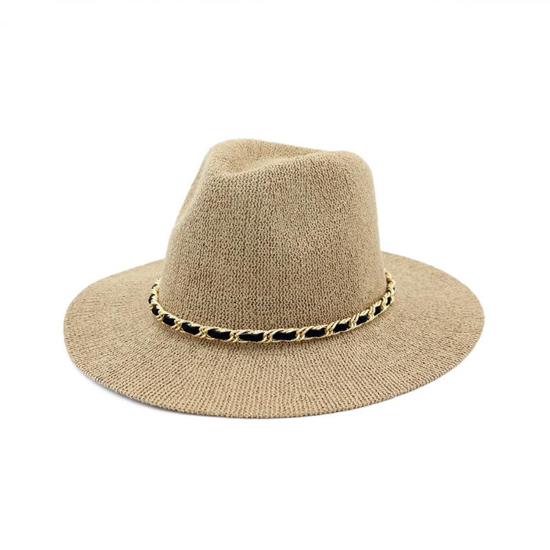 Spring and summer new British style classic top hat ladies woven breathable sun hat outdoor fashion seaside vacation sun, Black
Spring and summer new British style classic top hat ladies woven breathable sun hat outdoor fashion seaside vacation sun, Black