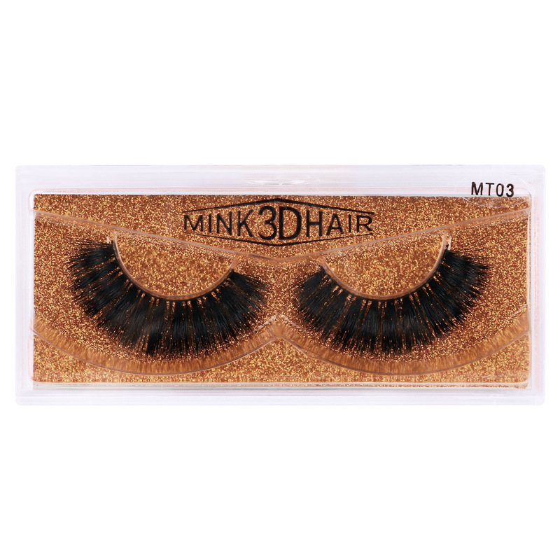 New Arrival mink lashes 3D mink fur hair false eyelashes thick natural long 10 styles availbale drop shipping