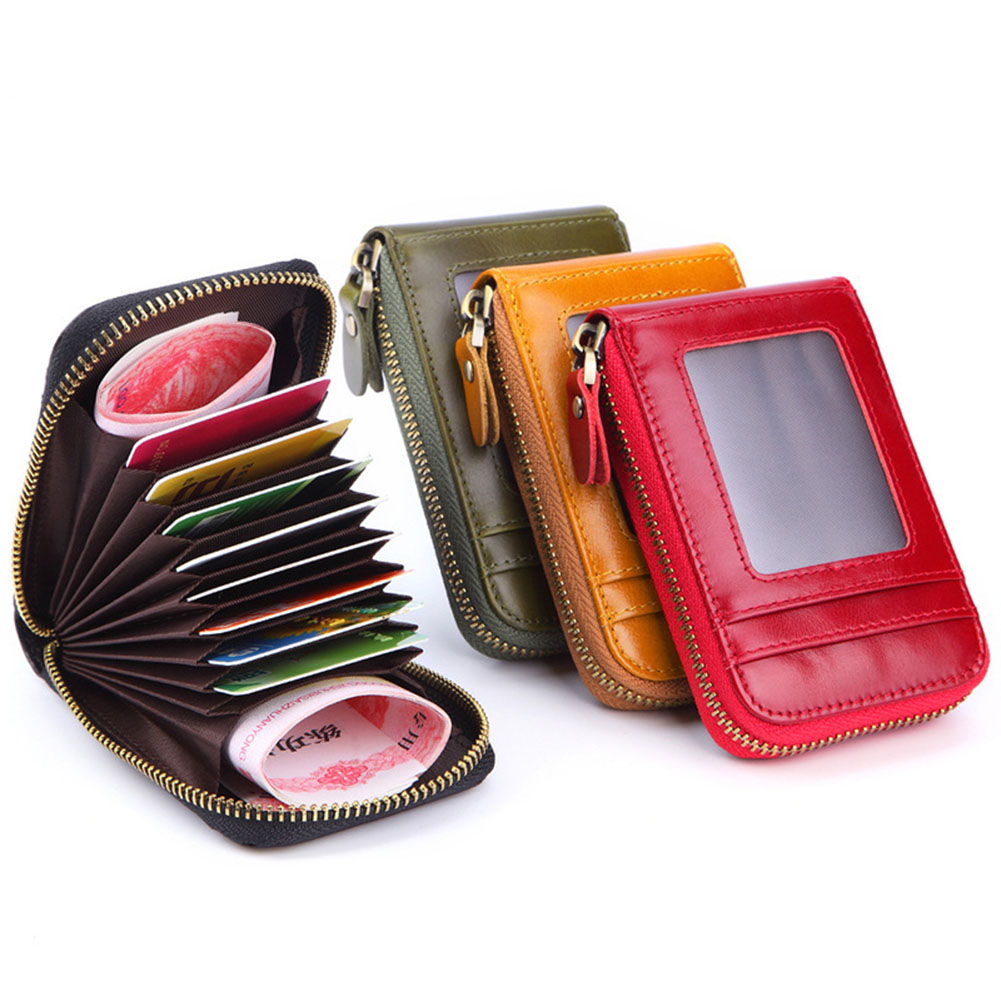 Anti-Rfid Organ Leather Card Women Large-capacity Credit Credit Card Multi-function Wallet Dropship New, As picture
Anti-Rfid Organ Leather Card Women Large-capacity Credit Credit Card Multi-function Wallet Dropship New, As picture