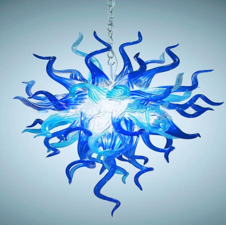 Ocean Blue LED Flush Mount Ceiling Lights New House Decoration Handmade Blown Glass Art Chandelier on Sale
Ocean Blue LED Flush Mount Ceiling Lights New House Decoration Handmade Blown Glass Art Chandelier on Sale