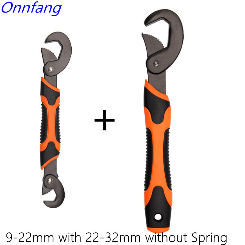 Onnfang Adjustable Wrench Multi-Function Wrench Tool Universal klyuch Repair Hand Tool Kit Universal Spanner Nuts Home Pipe
Onnfang Adjustable Wrench Multi-Function Wrench Tool Universal klyuch Repair Hand Tool Kit Universal Spanner Nuts Home Pipe
