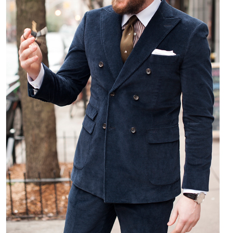 Double Breasted Casual Suits for Men with Peaked Lapel 2 piece Navy Blue Custom Wedding Tuxedos for Groom Gentleman Man Fashion
Double Breasted Casual Suits for Men with Peaked Lapel 2 piece Navy Blue Custom Wedding Tuxedos for Groom Gentleman Man Fashion