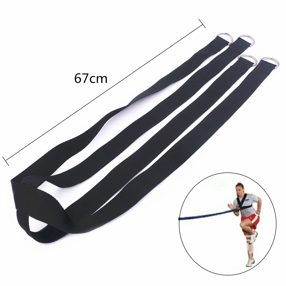 Resistance Bungee Band with Adjustable Neoprene Belt for Running Training Workout Speed Agility Strength Basketball and Football T191224
