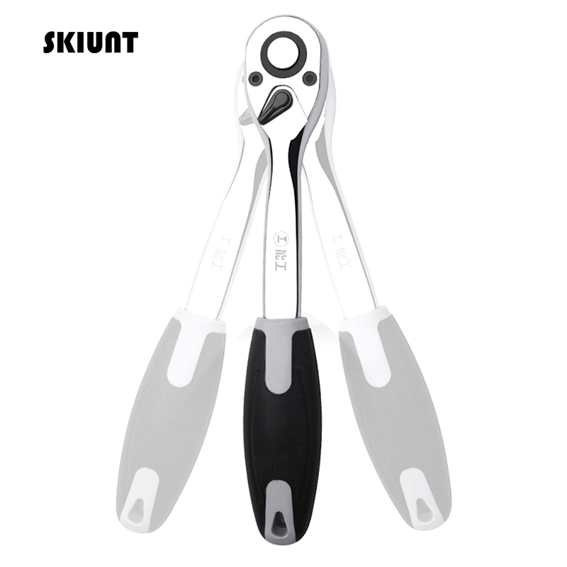 SKIUNT Socket Wrench Adjustable Spanner 72 Teeth 1/4" 3/8" 1/2" Universal Torque Wrench Sleeves Repair Tools For Car Bicycle
SKIUNT Socket Wrench Adjustable Spanner 72 Teeth 1/4" 3/8" 1/2" Universal Torque Wrench Sleeves Repair Tools For Car Bicycle