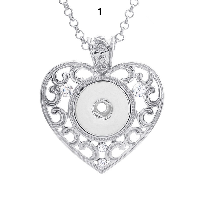 Snap Necklace Fashion pretty Snap Diy Ginger Snap Jewelry with chain Fit 18mm charm Button woen men gift charms necklaces, Silver
Snap Necklace Fashion pretty Snap Diy Ginger Snap Jewelry with chain Fit 18mm charm Button woen men gift charms necklaces, Silver