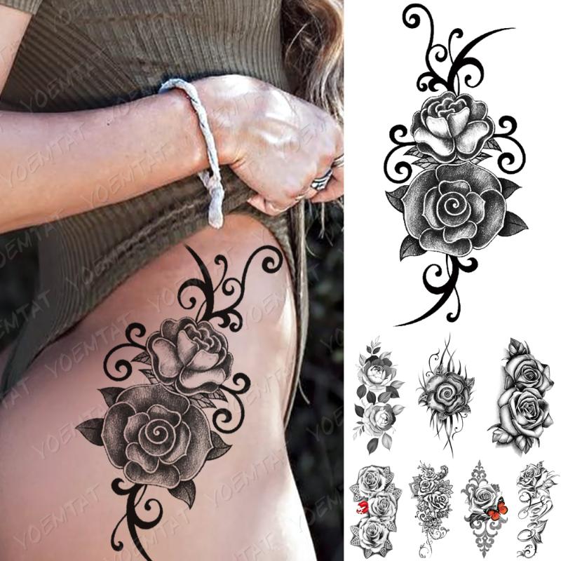 Waterproof Temporary Tattoo Sticker Lip Butterfly Rose Lotus Tattoos Flowers Body Art Arm Fake Sleeve Tatoo Women Men
Waterproof Temporary Tattoo Sticker Lip Butterfly Rose Lotus Tattoos Flowers Body Art Arm Fake Sleeve Tatoo Women Men