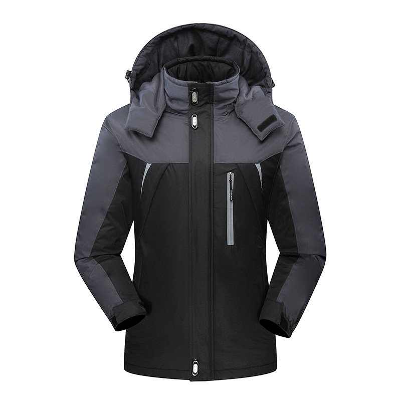 2019 Men's Winter Jackets Mens Thicken Patchwork Outwear Coats Male Fleece Hooded Parkas Thermal Warm Plus Size 5XL, Black
2019 Men's Winter Jackets Mens Thicken Patchwork Outwear Coats Male Fleece Hooded Parkas Thermal Warm Plus Size 5XL, Black