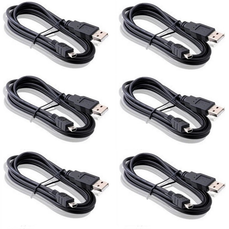 Mini USB2.0 Cable V3 5Pin Mini USB to USB Fast Data Charger Cables for MP3 MP4 Player Car DVR GPS Digital Camera HDD Smart