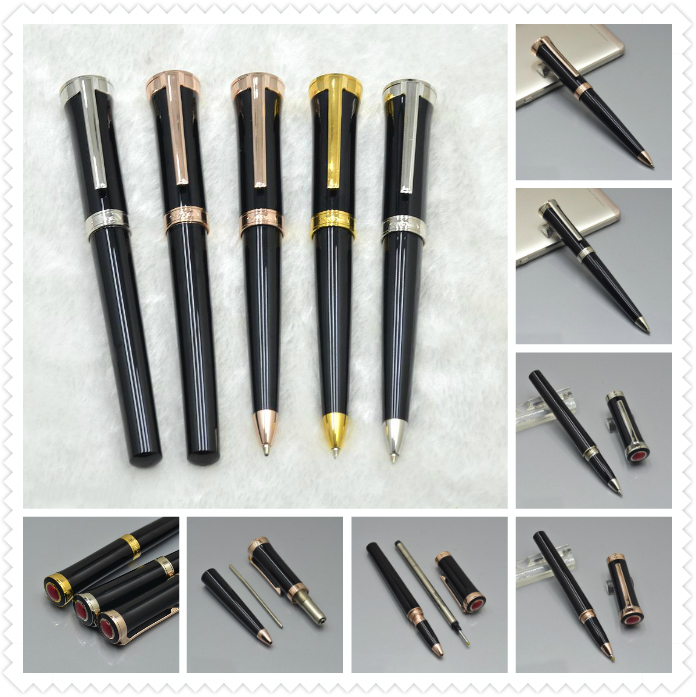 luxury Black Metal Ballpoint pen / Roller ball pen fine office stationery man Writing ball pens for Christmas Gift
luxury Black Metal Ballpoint pen / Roller ball pen fine office stationery man Writing ball pens for Christmas Gift
