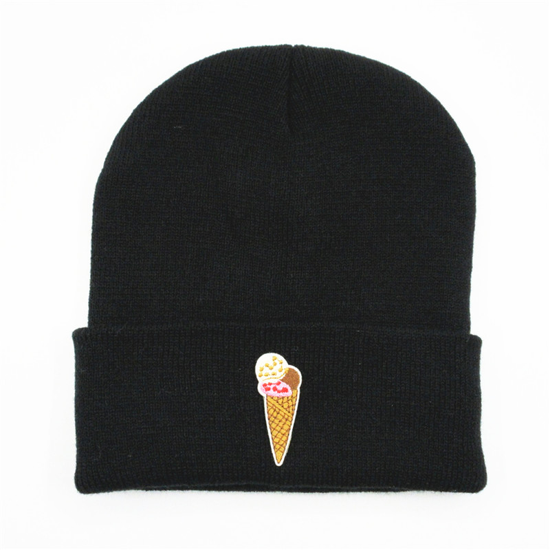 LDSLYJR ice cream embroidery Thicken knitted hat winter warm hat Skullies cap beanie for men and women 110
LDSLYJR ice cream embroidery Thicken knitted hat winter warm hat Skullies cap beanie for men and women 110