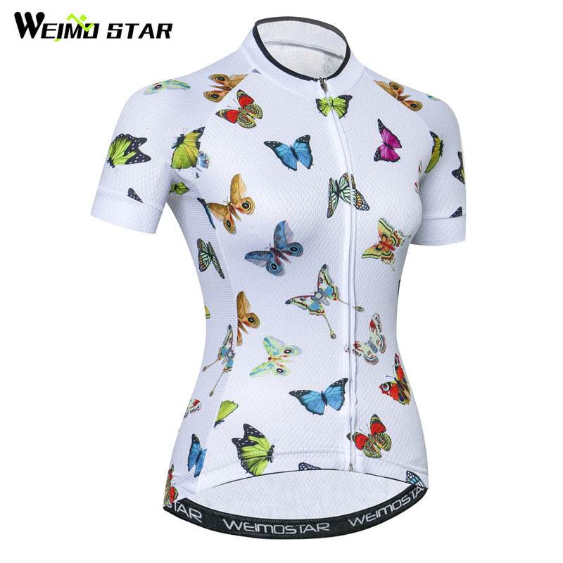 Weimostar Summer Short Sleeve Cycling Jersey Women Quick Dry MTB Bicycle Clothing Road Racing Bike Jersey Shirt, Color 1
Weimostar Summer Short Sleeve Cycling Jersey Women Quick Dry MTB Bicycle Clothing Road Racing Bike Jersey Shirt, Color 1