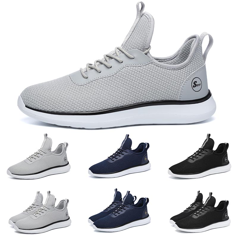 Breathable Men Women Running Shoes Black Grey Blue Jogging Fashion Mens Brand Sneaker Mens Designer Trainers Athletic Outdoor Shoe, A1
Breathable Men Women Running Shoes Black Grey Blue Jogging Fashion Mens Brand Sneaker Mens Designer Trainers Athletic Outdoor Shoe, A1