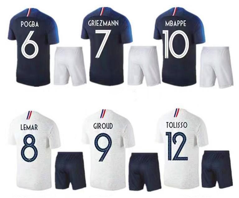 19 20 Thailand Top Quality 2019 Soccer Uniform Tracksuit France Jersey France Jersey Maillot Franch GRIEZMANN MBAPPE shirt
19 20 Thailand Top Quality 2019 Soccer Uniform Tracksuit France Jersey France Jersey Maillot Franch GRIEZMANN MBAPPE shirt