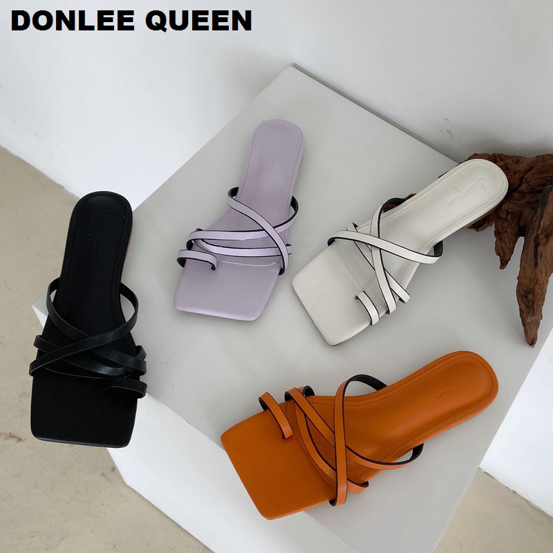 2020 Fashion Square Toe Slippers Women Slip On Flat Slides Beach Flip Flops Casual Narrow Sandals Massage Outsole Slippers, Black
2020 Fashion Square Toe Slippers Women Slip On Flat Slides Beach Flip Flops Casual Narrow Sandals Massage Outsole Slippers, Black