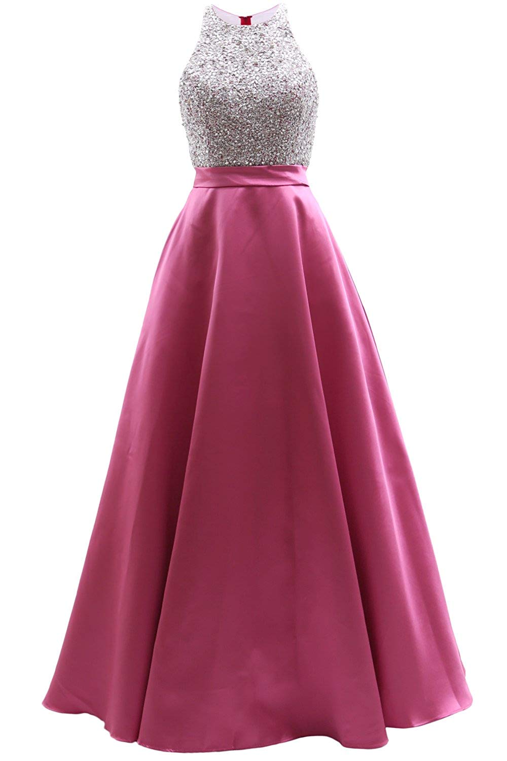 2019 Prom Dresses Halter Long Evening Dresses Satin Party Dress A-Line Long Bridesmaid Wear Party Gown QC1346, Black
2019 Prom Dresses Halter Long Evening Dresses Satin Party Dress A-Line Long Bridesmaid Wear Party Gown QC1346, Black