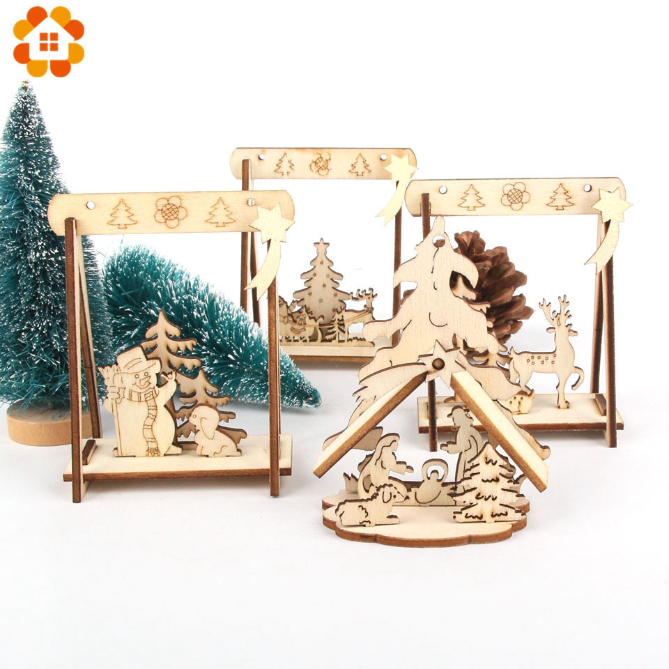 2PCS/Lot DIY Creative Small Hollow Christmas Wooden Ornaments For Home Christmas Party Ornament Decorations Kids Gift Supplies
2PCS/Lot DIY Creative Small Hollow Christmas Wooden Ornaments For Home Christmas Party Ornament Decorations Kids Gift Supplies