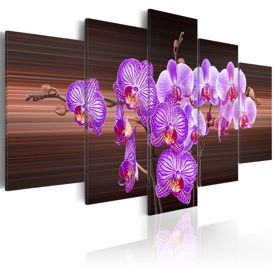 5PCS/Set Abstract Flower of Joy Purple Orchid Art Print Frameless Canvas Painting Wall Picture Home Decoration No Frame
5PCS/Set Abstract Flower of Joy Purple Orchid Art Print Frameless Canvas Painting Wall Picture Home Decoration No Frame
