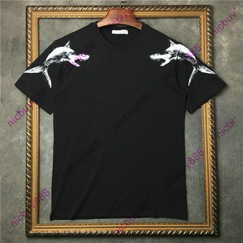 mens designer brand tshirt clothing classic shark animal print 7 4 letter t shirt TShirt fashion short sleeve cotton casual tee top, Black
mens designer brand tshirt clothing classic shark animal print 7 4 letter t shirt TShirt fashion short sleeve cotton casual tee top, Black