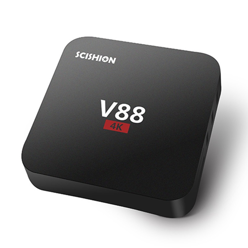 Quad core RK3229 Android 7.1 V88 4K Boxes Android OTT TV Box Media Player support Wifi 1G 8G