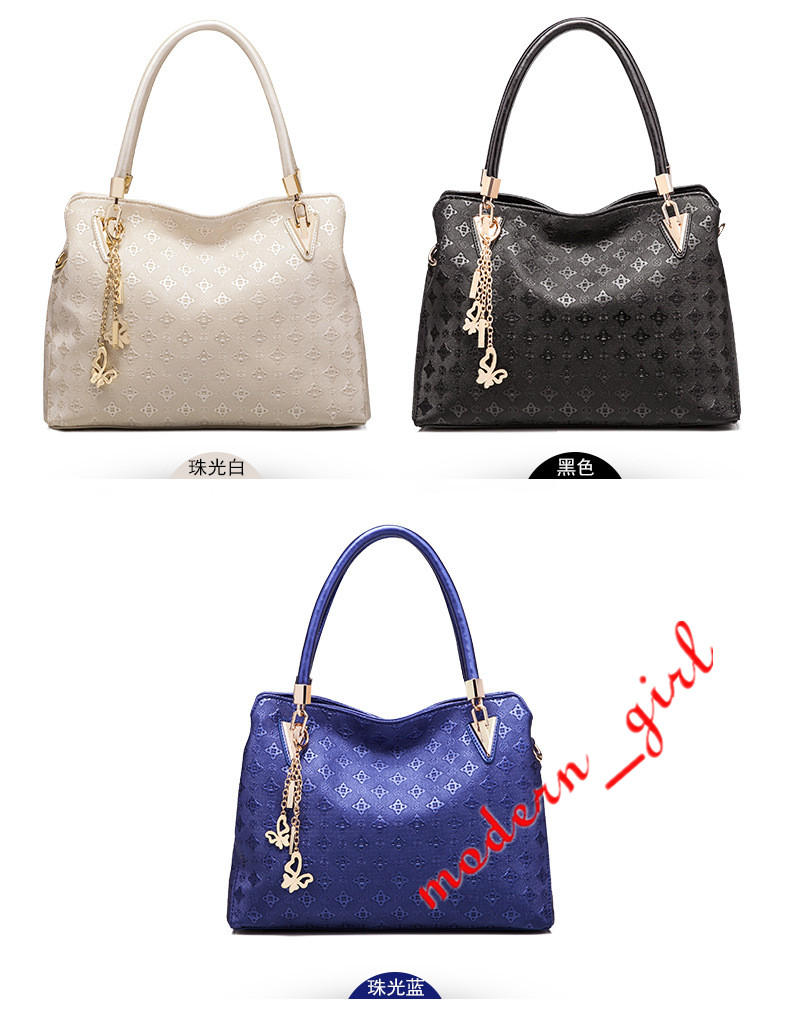 2019 New Fashion European and American Shoulder SatchelBags Mother-in-law bag fashion handbag simple brides wild lady shoulder Messenger bag