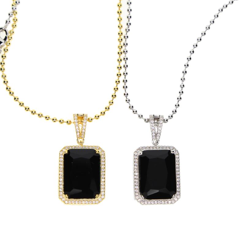 Chains Micro Paved Crystal Big Stone Pendant Necklace Women/Men Silver Color Fine Jewelry Hiphop Top Quality CZ Christmas Gift
Chains Micro Paved Crystal Big Stone Pendant Necklace Women/Men Silver Color Fine Jewelry Hiphop Top Quality CZ Christmas Gift