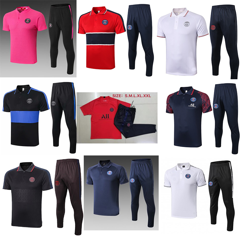 2020 2021 Paris new high quality Polo shirts + pants soccer training suit Survetement 20 21 Paris football mbappe tracksuit, Black
2020 2021 Paris new high quality Polo shirts + pants soccer training suit Survetement 20 21 Paris football mbappe tracksuit, Black