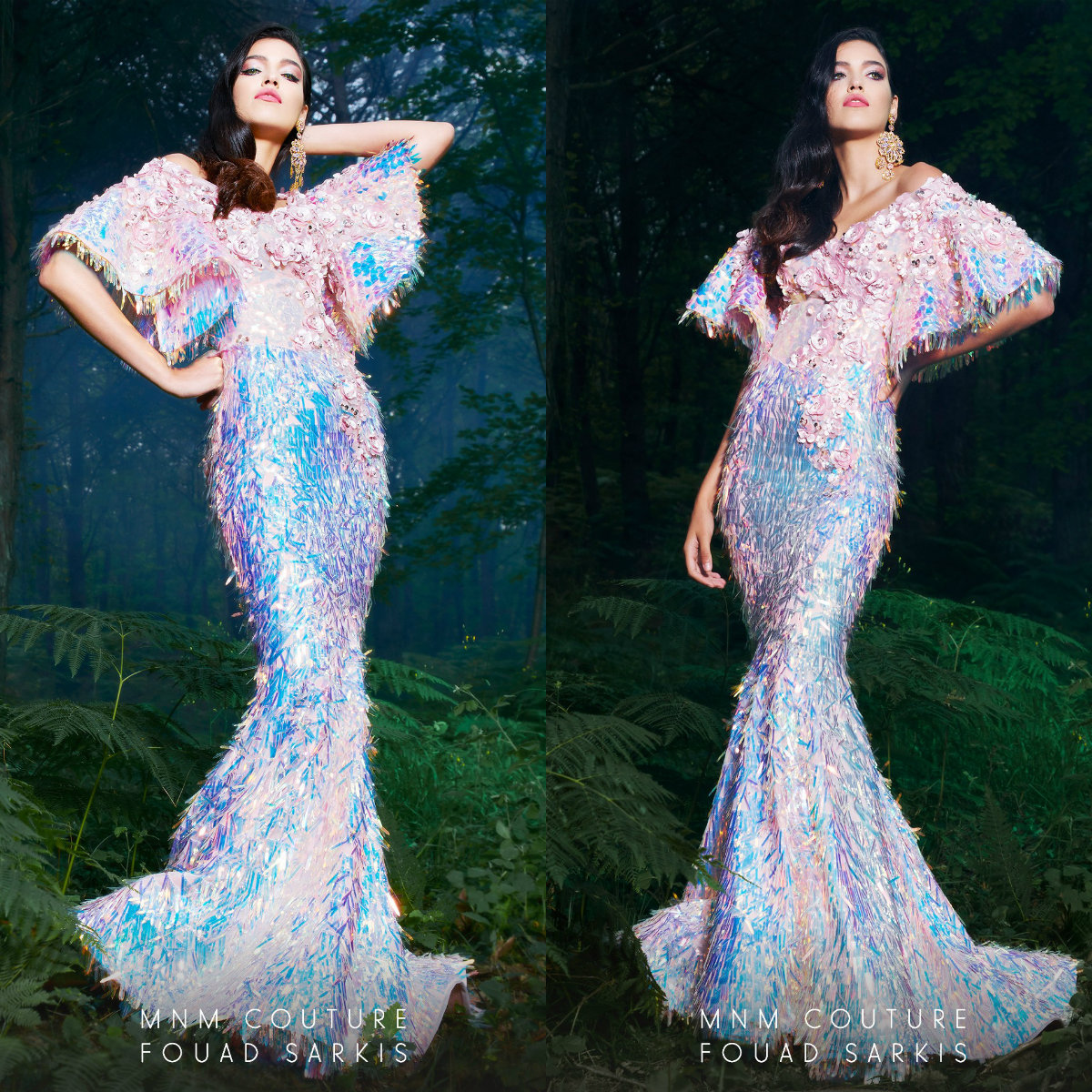 Sparkly Prom Dresses 2019 Off The Shoulder Sweep Train 3D Floral Appliques Beads Shinny Mermaid Evening Gowns Custom Special Occasion Dress