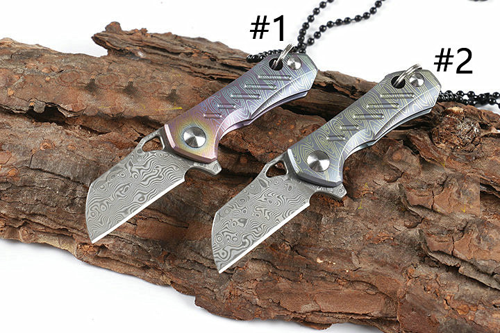 Special Offer H012 Mini Small Flipper Folding Knife VG10 Damascus Steel Blade TC4 Titanium Alloy Handle Ball Bearing Knives
Special Offer H012 Mini Small Flipper Folding Knife VG10 Damascus Steel Blade TC4 Titanium Alloy Handle Ball Bearing Knives