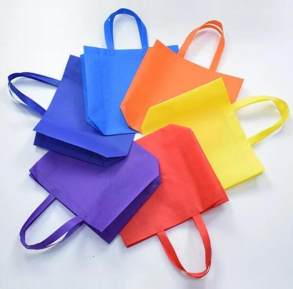 26cm*33cm manufacturer custom-made off-the-shelf non-woven bag carry shopping bag blank environmental protection bag can print logo