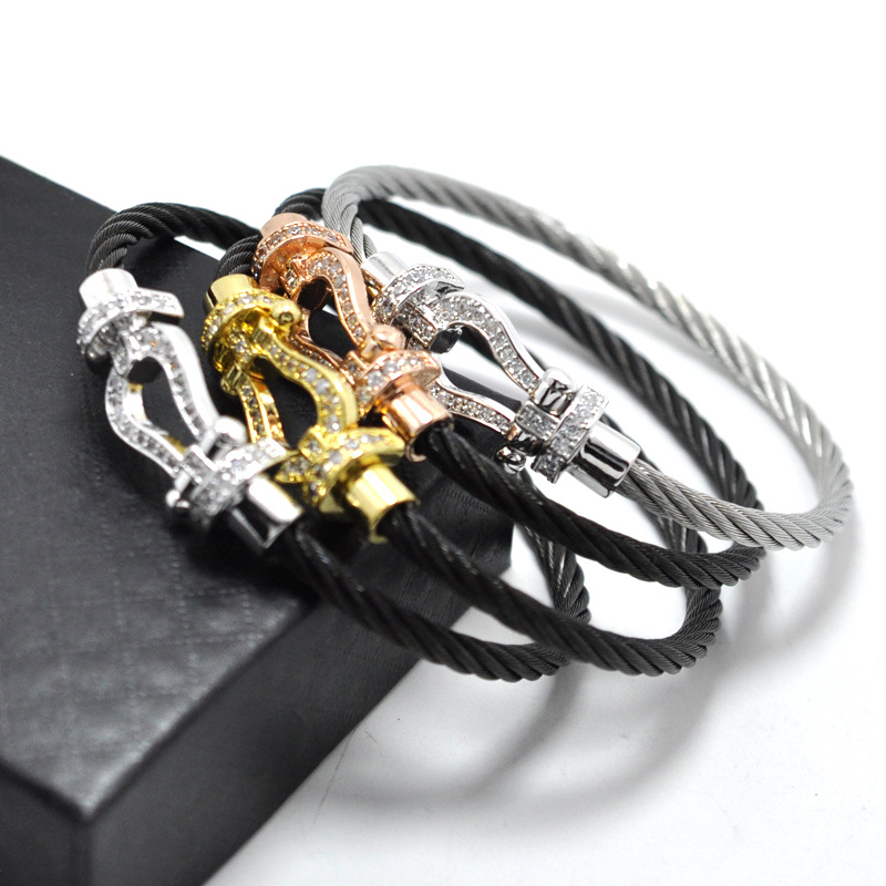 Whole Bangle Bracelet Male Femme Crystal Bracelets Bangles for Fashion Stainless Steel Jewelry Men Women
Whole Bangle Bracelet Male Femme Crystal Bracelets Bangles for Fashion Stainless Steel Jewelry Men Women