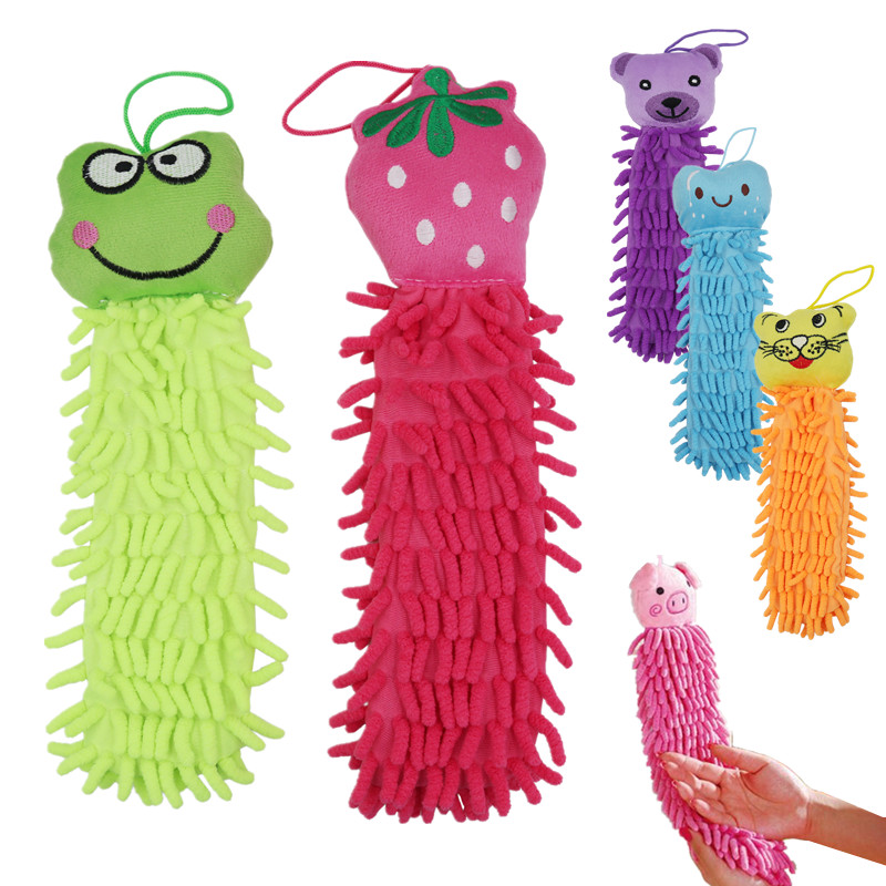 30CM Kitchen Hanging Towel Chenille Hand Face Wipe Towel Baby Kids Animal Bathroom Washcloths Handkerchief Random Colo, Colorful
30CM Kitchen Hanging Towel Chenille Hand Face Wipe Towel Baby Kids Animal Bathroom Washcloths Handkerchief Random Colo, Colorful