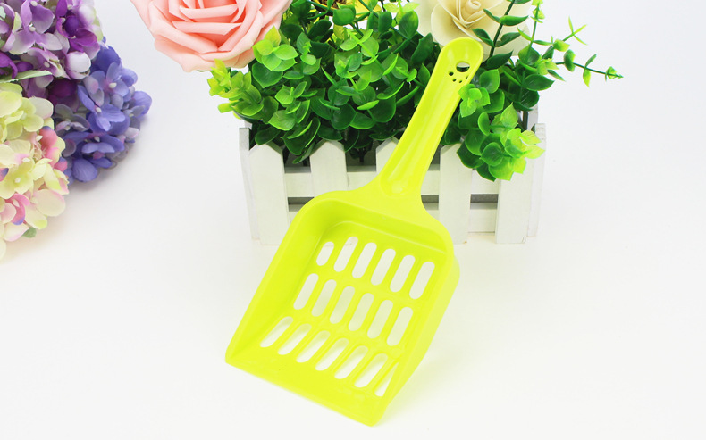 Cheapest Plastic litter scoop portable cat cleaning shovel Dog Pet Poop waste Scooper Easy Clean 5 colors to choose