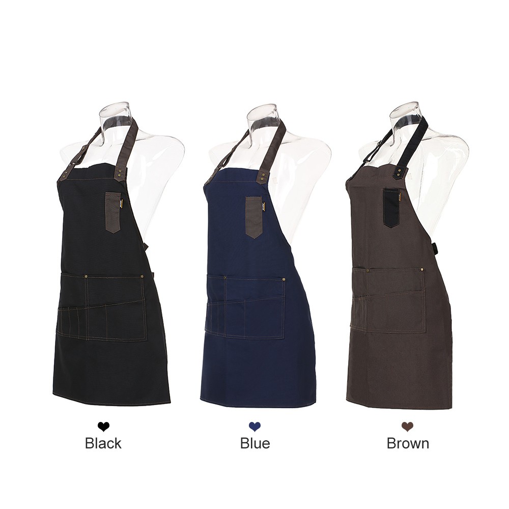 Hair Cut Hairdressing Cape Jean Apron Salon Hairdresser Barber Gown Cutting Dyeing Perming Capes Hair Cloth with Pockets