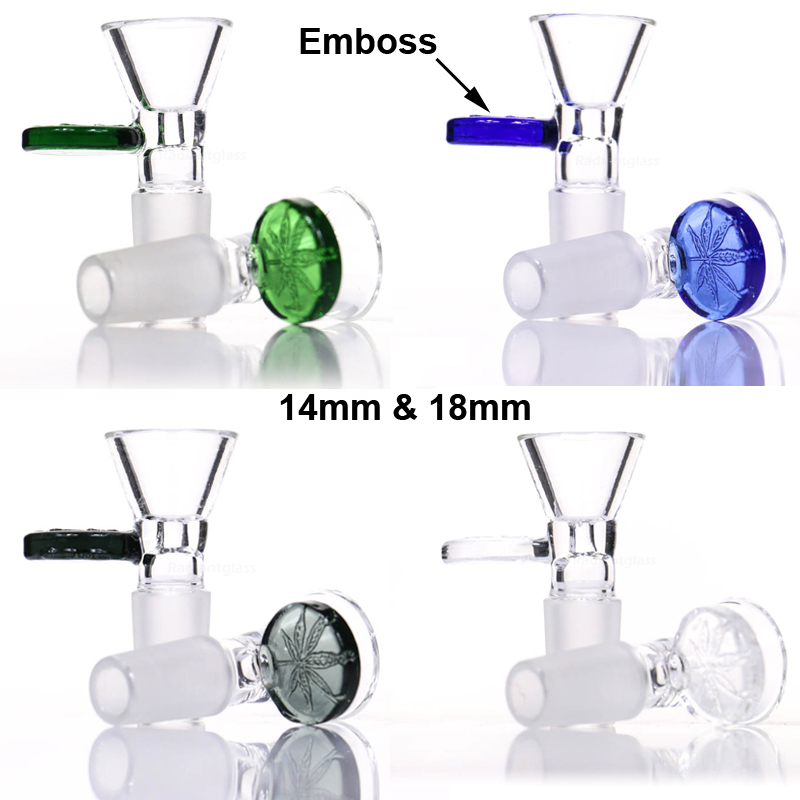 Emboss handle glass bowl thick male joint for tabacco glass water bong 4 color Funnel 14mm 18mm bowl
Emboss handle glass bowl thick male joint for tabacco glass water bong 4 color Funnel 14mm 18mm bowl