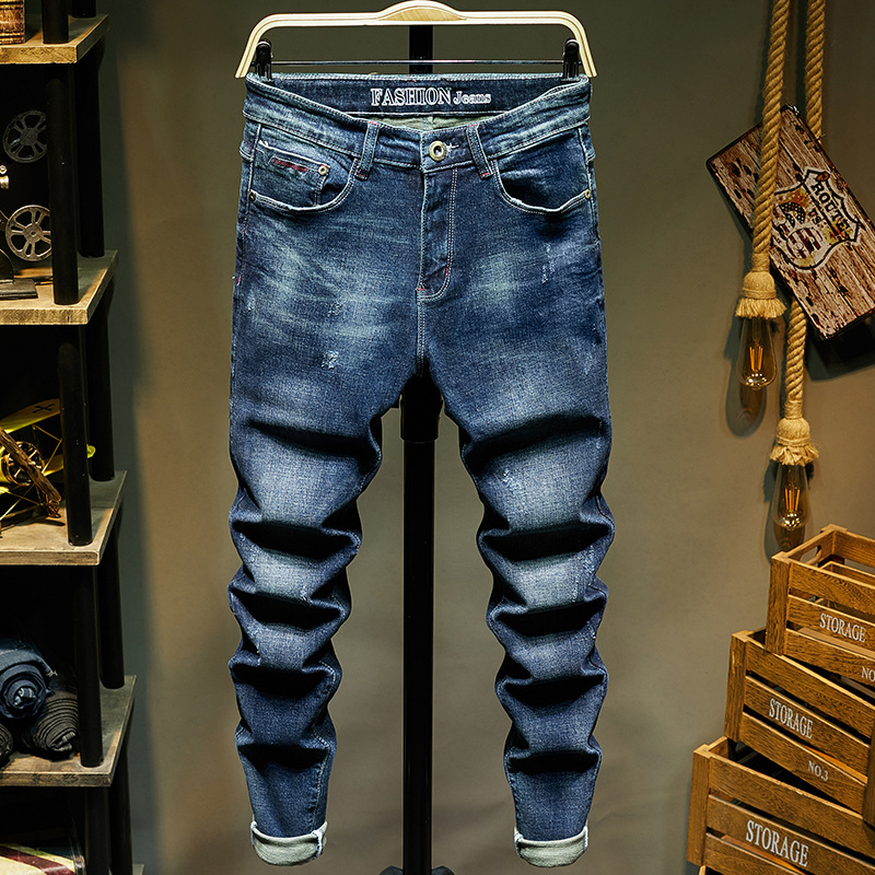 Slim Jeans Men Stretchy Dark Blue Mens Denim Jeans Pants Casual Long Trousers Male Slim Fit Men's Clothing Dropshipping, 842
Slim Jeans Men Stretchy Dark Blue Mens Denim Jeans Pants Casual Long Trousers Male Slim Fit Men's Clothing Dropshipping, 842