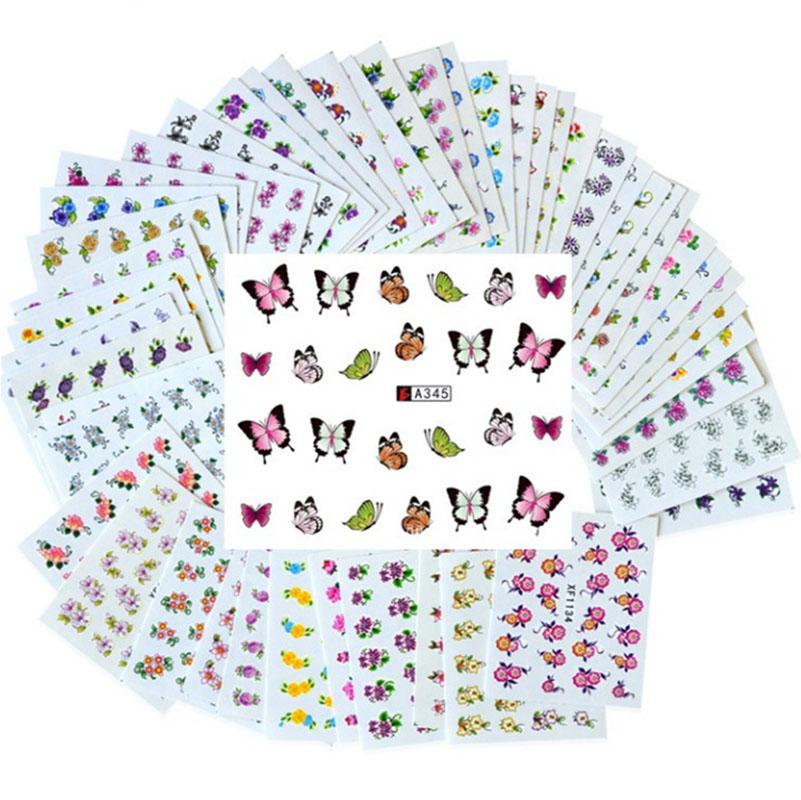 50 Sheets Nail Art Water Transfer Stickers Mixed Designs Beauty Flower Watermark On Nails Tips Decals Wraps Nail Art Tools
50 Sheets Nail Art Water Transfer Stickers Mixed Designs Beauty Flower Watermark On Nails Tips Decals Wraps Nail Art Tools