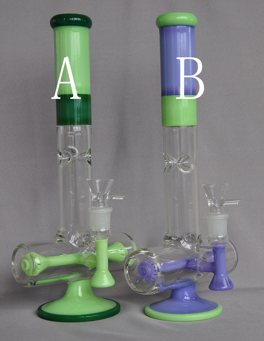IPO Heady Glass Bong Water Pipe Colorful Oil Rigs Water Dab Oil Burner Rigs 14inch Height With Two Perc Free Shipping
IPO Heady Glass Bong Water Pipe Colorful Oil Rigs Water Dab Oil Burner Rigs 14inch Height With Two Perc Free Shipping