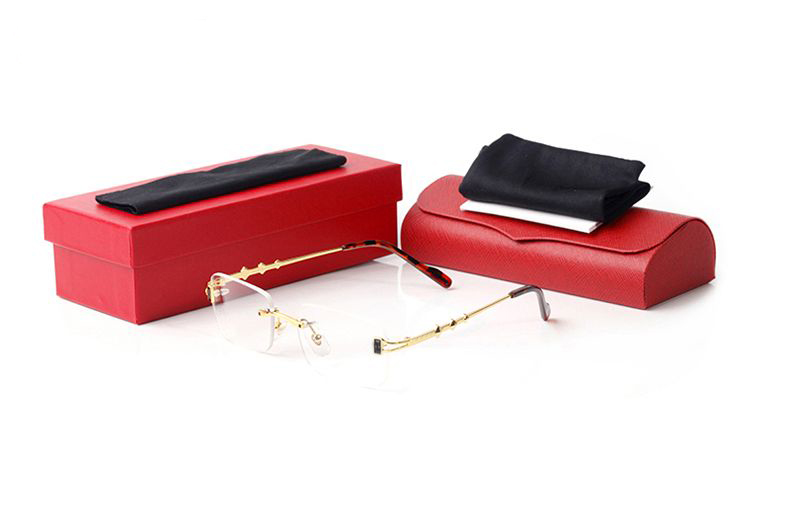 Clear new fashion sports Sunglasses For Man 2020 Unisex Gold Metal Glasses Male Female Rimless Eyeglasses Gold Silver Frame Eyeware Lunettes
Clear new fashion sports Sunglasses For Man 2020 Unisex Gold Metal Glasses Male Female Rimless Eyeglasses Gold Silver Frame Eyeware Lunettes