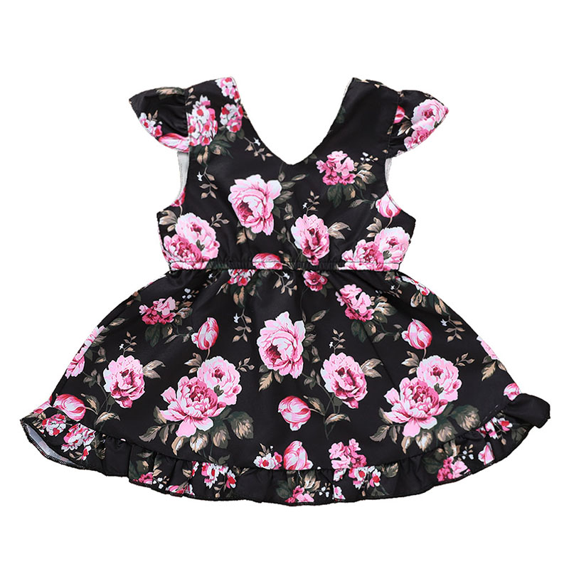 Girls Cotton-polyester Pink Rose Dresses Baby Sleeveless Floral Skirt ZHT 395, As picture
Girls Cotton-polyester Pink Rose Dresses Baby Sleeveless Floral Skirt ZHT 395, As picture