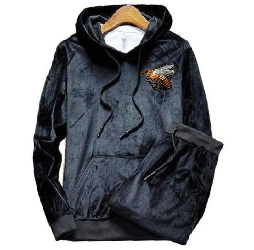 2020 Men's Hood Patch Velour Velvet Sport Sweatshirt Tracksuit Track Suit Outwear 2PC Jacket Coat Pants Trousers Sets Outfits
2020 Men's Hood Patch Velour Velvet Sport Sweatshirt Tracksuit Track Suit Outwear 2PC Jacket Coat Pants Trousers Sets Outfits