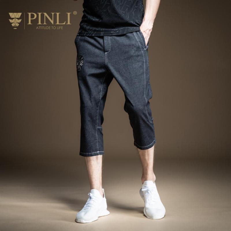 Pinli 2020 Summer New Slim Solid Light Pencil Pants Micro-elastic High Quality Casual Men Calf-length Pants B202116350, Black
Pinli 2020 Summer New Slim Solid Light Pencil Pants Micro-elastic High Quality Casual Men Calf-length Pants B202116350, Black